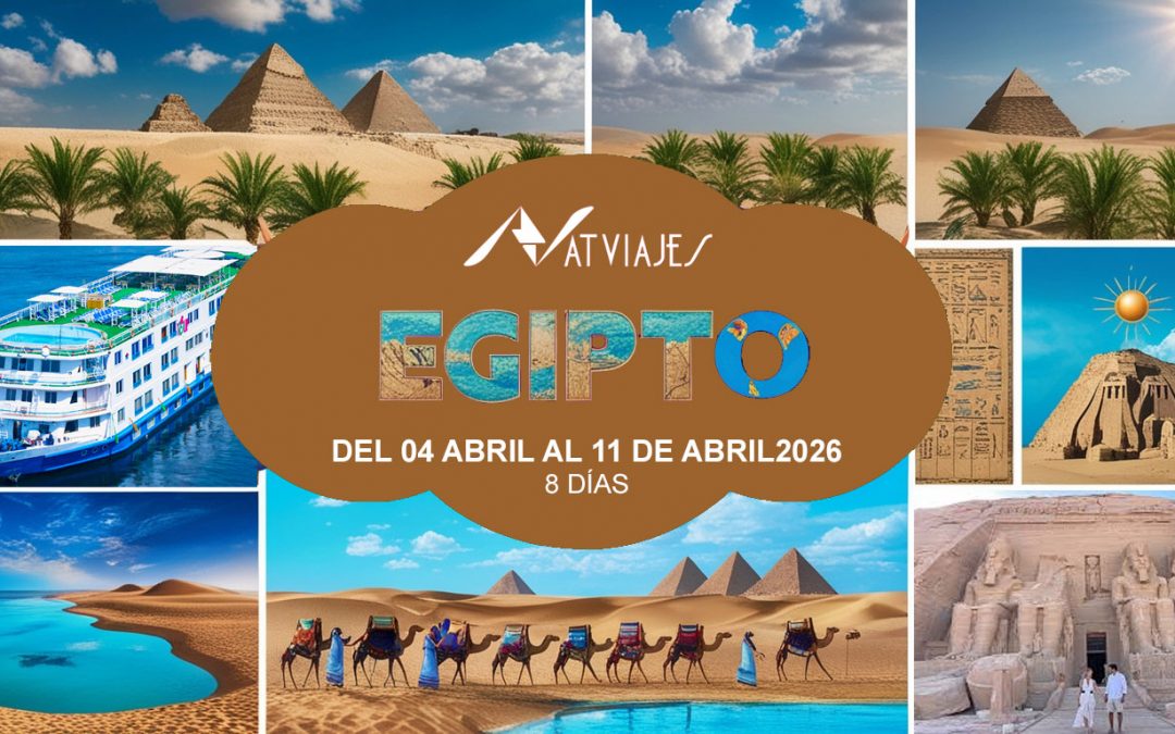 EGIPTO + CRUCERO POR EL NILO + ABU SIMBEL EN BUS PRIVADO
