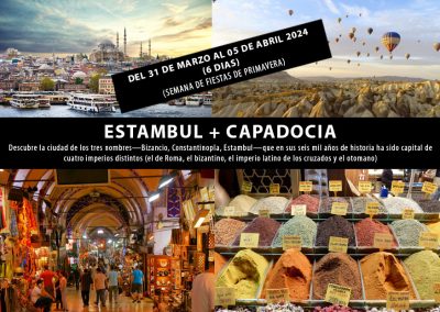 ESTAMBUL + CAPADOCIA