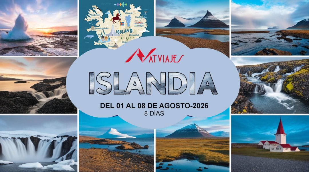 ISLANDIA DE SUR A NORTE