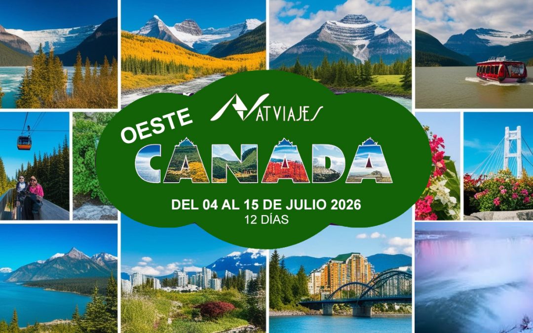 Las Montañas Rocosas Canadienses y las Maravillas  de la Costa Oeste