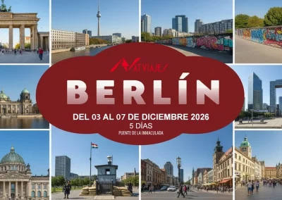 BERLIN: HISTORIA VIVA DEL SIGLO XX Y MERCADILLOS DE NAVIDAD